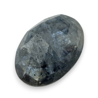 Larvikit kaboszon fasetowany 27x19 mm nr 22