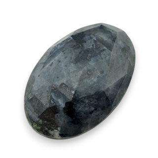 Larvikit kaboszon fasetowany 28x19 mm nr 27