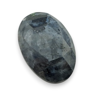 Larvikit kaboszon fasetowany 28x19 mm nr 27