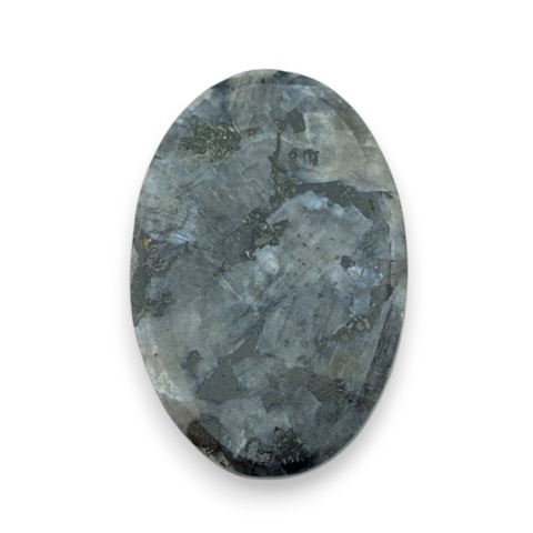 Larvikit kaboszon fasetowany 28x19 mm nr 27 Larvikit kaboszon fasetowany 28x19 mm nr 27