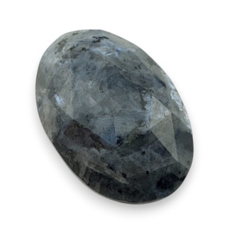 Larvikit kaboszon fasetowany 28x19 mm nr 9