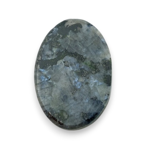 Larvikit kaboszon fasetowany 28x19 mm nr 9 Larvikit kaboszon fasetowany 28x19 mm nr 9