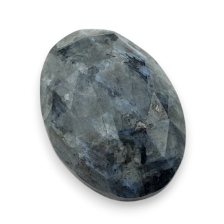 Larvikit kaboszon fasetowany 28x20 mm nr 12