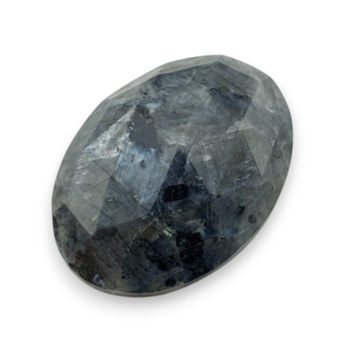 Larvikit kaboszon fasetowany 28x20 mm nr 19 Larvikit kaboszon fasetowany 28x20 mm nr 19
