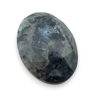 Larvikit kaboszon fasetowany 28x20 mm nr 19