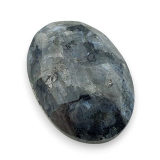 Larvikit kaboszon fasetowany 29x20 mm nr 24