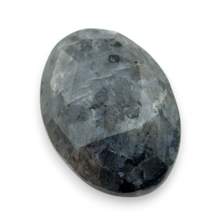 Larvikit kaboszon fasetowany 30x22 mm nr 7