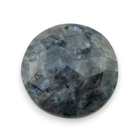Larvikit kaboszon fasetowany fi 23 mm nr 18 Larvikit kaboszon fasetowany fi 23 mm nr 18