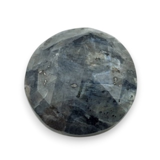Larvikit kaboszon fasetowany fi 23 mm nr 23
