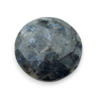 Larvikit kaboszon fasetowany fi 23 mm nr 30