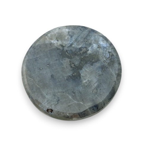 Larvikit kaboszon fasetowany fi 23 mm nr 30 Larvikit kaboszon fasetowany fi 23 mm nr 30