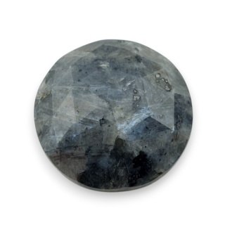 Larvikit kaboszon fasetowany fi 25 mm nr 14