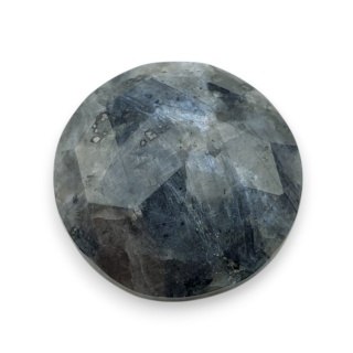 Larvikit kaboszon fasetowany fi 25 mm nr 14