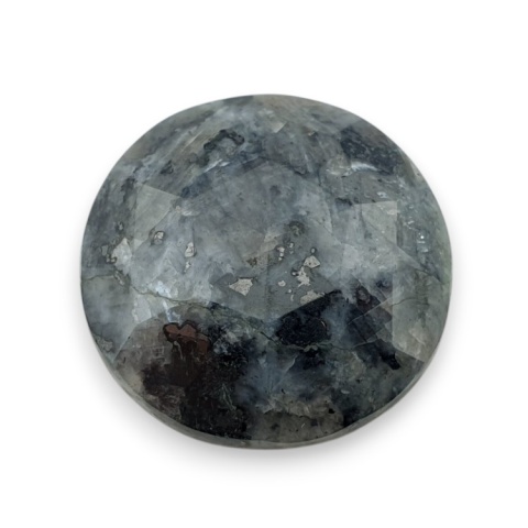 Larvikit kaboszon fasetowany fi 25 mm nr 29 Larvikit kaboszon fasetowany fi 25 mm nr 29