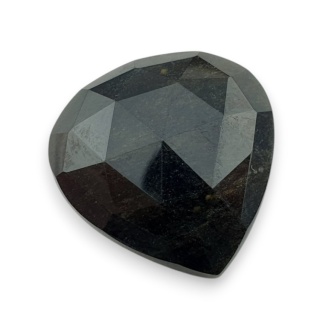 Obsydian złoty kaboszon fasetowany 23x22 mm nr 6