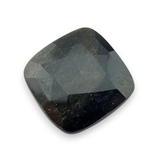 Obsydian złoty kaboszon fasetowany 25x25 mm nr 17