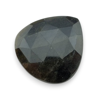 Obsydian złoty kaboszon fasetowany 27x25 mm nr 40