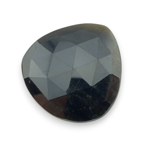 Obsydian złoty kaboszon fasetowany 27x26 mm nr 37 Obsydian złoty kaboszon fasetowany 27x26 mm nr 37