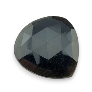 Obsydian złoty kaboszon fasetowany 27x26 mm nr 37