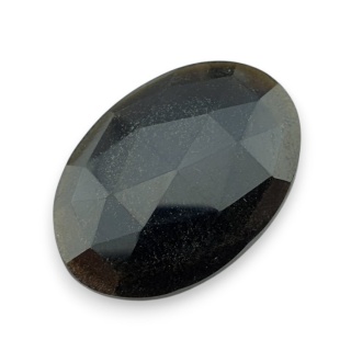 Obsydian złoty kaboszon fasetowany 29x21 mm nr 18