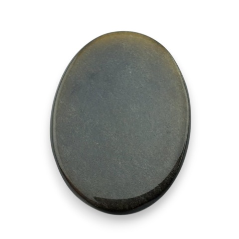 Obsydian złoty kaboszon fasetowany 29x21 mm nr 25 Obsydian złoty kaboszon fasetowany 29x21 mm nr 25
