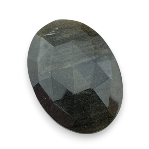Obsydian złoty kaboszon fasetowany 30x21 mm nr 2 Obsydian złoty kaboszon fasetowany 30x21 mm nr 2