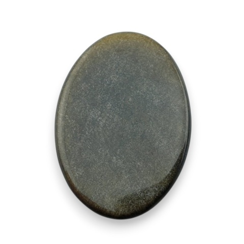 Obsydian złoty kaboszon fasetowany 30x21 mm nr 5 Obsydian złoty kaboszon fasetowany 30x21 mm nr 5