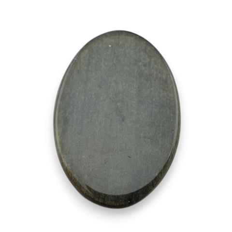 Obsydian złoty kaboszon fasetowany 31x21 mm nr 9 Obsydian złoty kaboszon fasetowany 31x21 mm nr 9