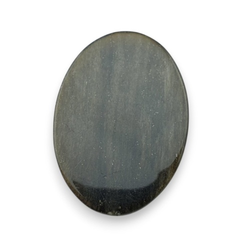 Obsydian złoty kaboszon fasetowany 33x23 mm nr 36 Obsydian złoty kaboszon fasetowany 33x23 mm nr 36