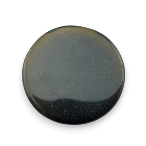 Obsydian złoty kaboszon fasetowany fi 27 mm nr 4 Obsydian złoty kaboszon fasetowany fi 27 mm nr 4