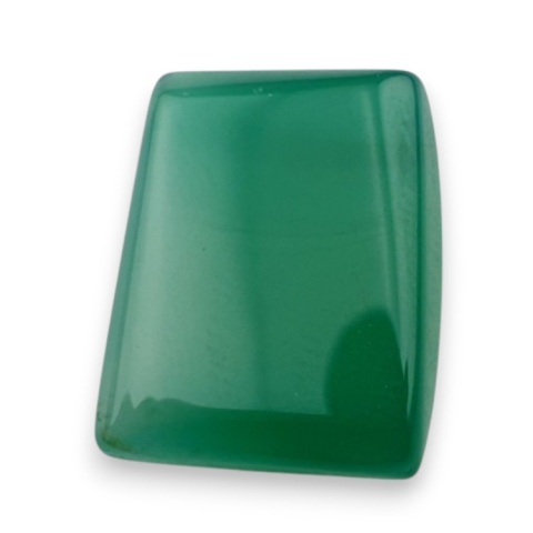 Onyks zielony kaboszon fasetowany 17x13 mm nr 63 Onyks zielony kaboszon fasetowany 17x13 mm nr 63