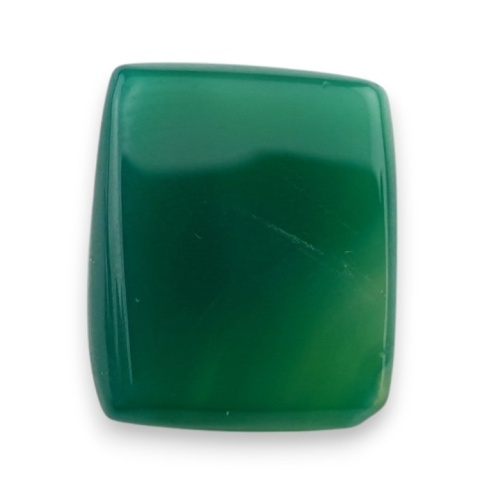 Onyks zielony kaboszon fasetowany 17x15 mm nr 52 Onyks zielony kaboszon fasetowany 17x15 mm nr 52