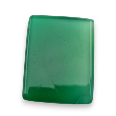 Onyks zielony kaboszon fasetowany 20x16 mm nr 59 Onyks zielony kaboszon fasetowany 20x16 mm nr 59