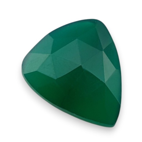 Onyks zielony kaboszon fasetowany 20x17 mm nr 90 Onyks zielony kaboszon fasetowany 20x17 mm nr 90