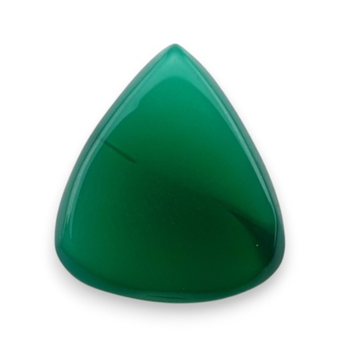 Onyks zielony kaboszon fasetowany 20x17 mm nr 90 Onyks zielony kaboszon fasetowany 20x17 mm nr 90