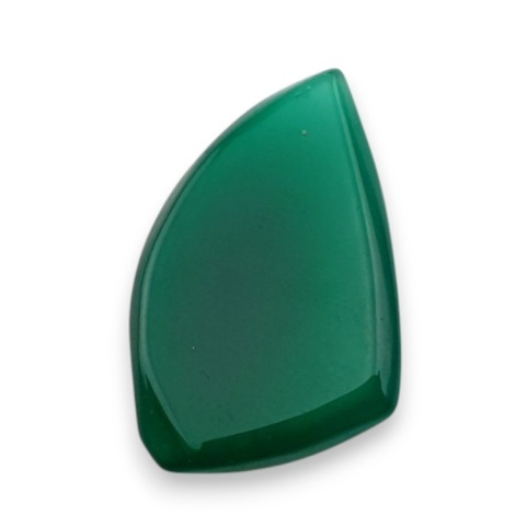 Onyks zielony kaboszon fasetowany 22x13 mm nr 93 Onyks zielony kaboszon fasetowany 22x13 mm nr 93