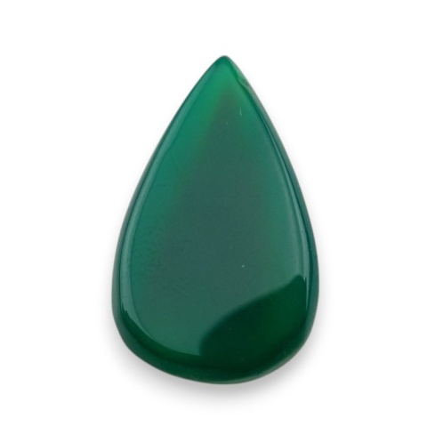 Onyks zielony kaboszon fasetowany 23x14 mm nr 80 Onyks zielony kaboszon fasetowany 23x14 mm nr 80