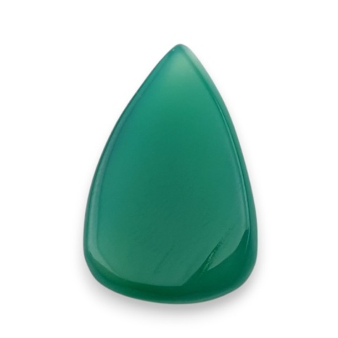 Onyks zielony kaboszon fasetowany 23x15 mm nr 67 Onyks zielony kaboszon fasetowany 23x15 mm nr 67