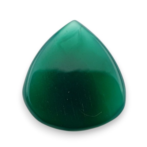 Onyks zielony kaboszon fasetowany 23x21 mm nr 92 Onyks zielony kaboszon fasetowany 23x21 mm nr 92