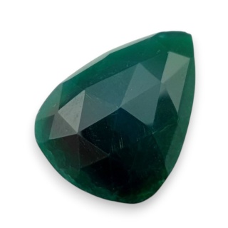Onyks zielony kaboszon fasetowany 24x18 mm nr 70
