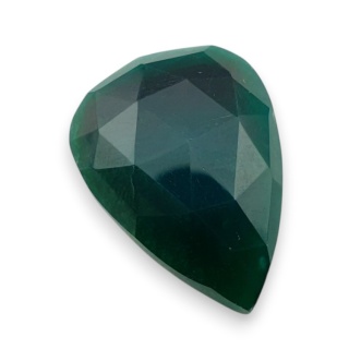 Onyks zielony kaboszon fasetowany 24x18 mm nr 70
