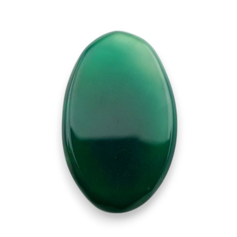 Onyks zielony kaboszon fasetowany 25x16 mm nr 79 Onyks zielony kaboszon fasetowany 25x16 mm nr 79