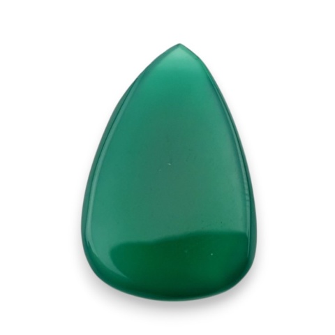 Onyks zielony kaboszon fasetowany 25x17 mm nr 62 Onyks zielony kaboszon fasetowany 25x17 mm nr 62