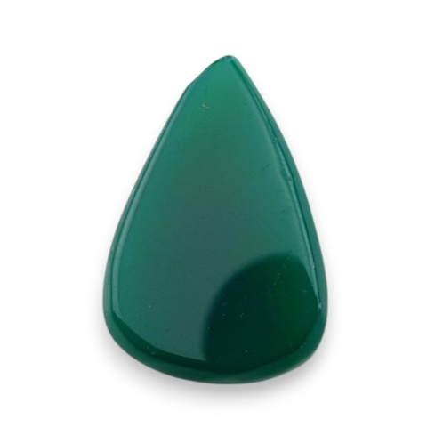 Onyks zielony kaboszon fasetowany 25x17 mm nr 65 Onyks zielony kaboszon fasetowany 25x17 mm nr 65