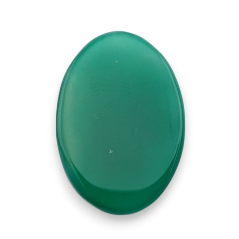 Onyks zielony kaboszon fasetowany 25x17 mm nr 69 Onyks zielony kaboszon fasetowany 25x17 mm nr 69