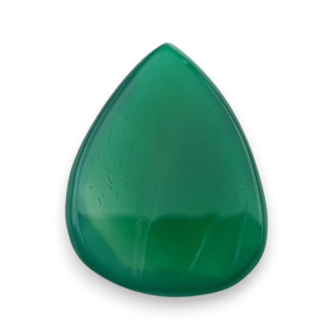 Green onyx faceted cabochon 25x19 mm no 82 Green onyx faceted cabochon 25x19 mm no 82