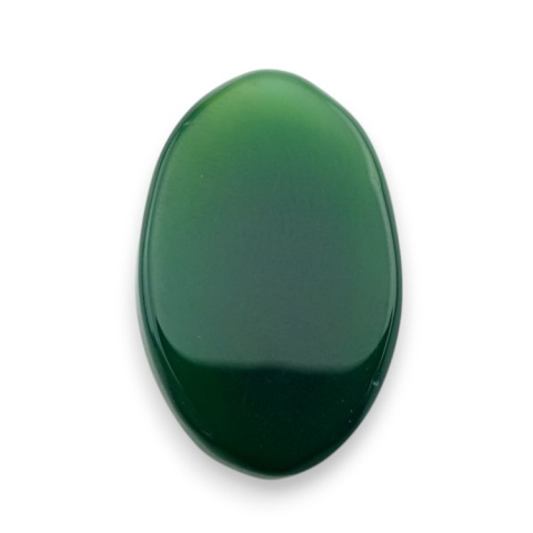 Onyks zielony kaboszon fasetowany 26x16 mm nr 78 Onyks zielony kaboszon fasetowany 26x16 mm nr 78
