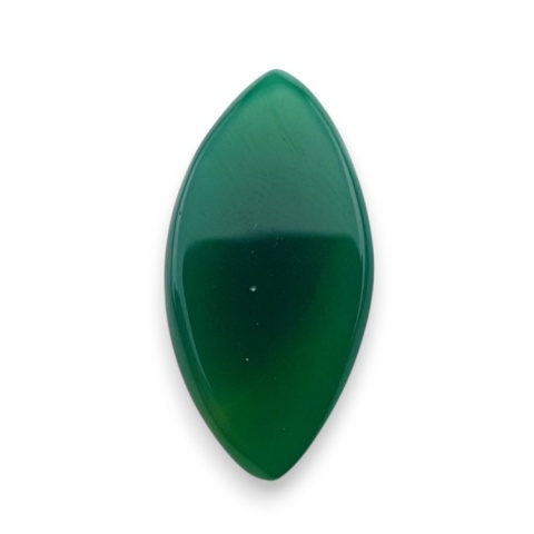 Onyks zielony kaboszon fasetowany 27x14 mm nr 73 Onyks zielony kaboszon fasetowany 27x14 mm nr 73