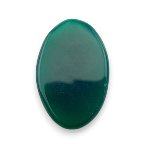 Onyks zielony kaboszon fasetowany 27x18 mm nr 50 Onyks zielony kaboszon fasetowany 27x18 mm nr 50