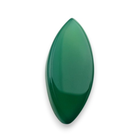 Onyks zielony kaboszon fasetowany 28x12 mm nr 57 Onyks zielony kaboszon fasetowany 28x12 mm nr 57